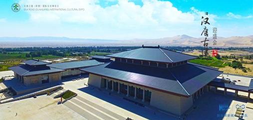 敦煌文博会场馆明信片惊艳亮相，建筑之美定格方寸间